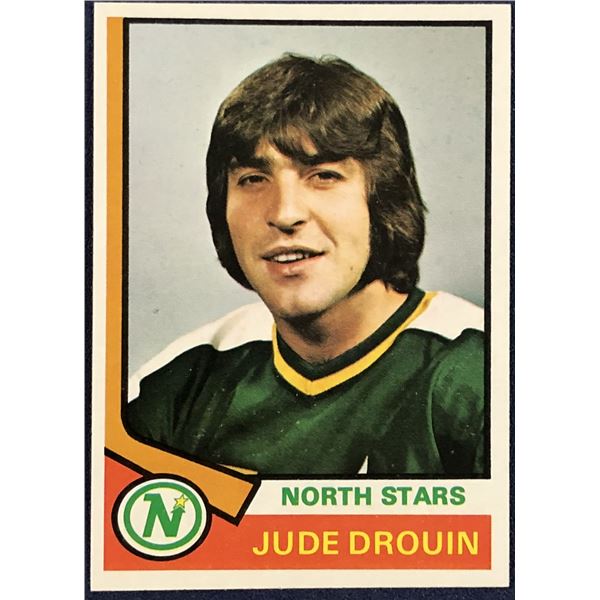 1974-75 TOPPS NHL JUDE DROUIN