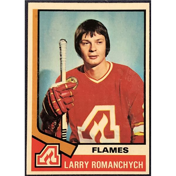 1974-75 TOPPS NHL LARRY ROMANCHYCH