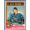 Image 1 : 1974-75 TOPPS NHL LOWELL MacDONALD
