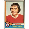 Image 1 : 1974-75 TOPPS NHL MICHEL PLASSE ROOKIE CARD