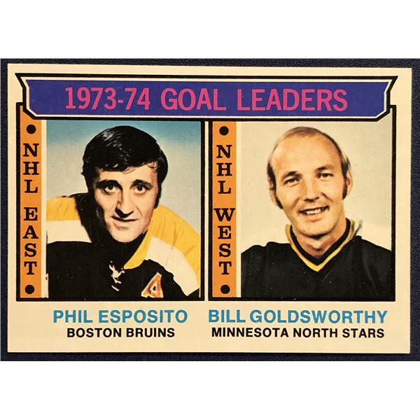 1974-75 TOPPS NHL PHIL ESPOSITO (HOF)