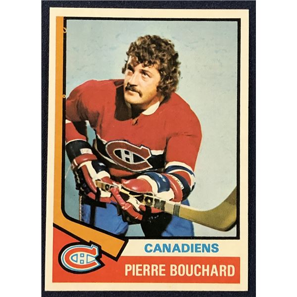 1974-75 TOPPS NHL PIERRE BOUCHARD