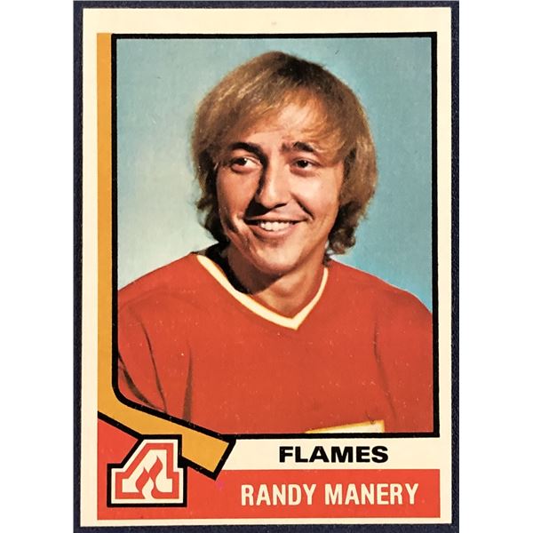 1974-75 TOPPS NHL RANDY MANERY