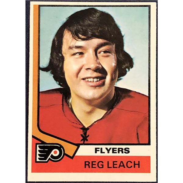 1974-75 TOPPS NHL REGGIE LEACH (HOF)
