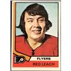 Image 1 : 1974-75 TOPPS NHL REGGIE LEACH (HOF)