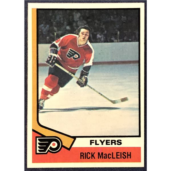 1974-75 TOPPS NHL RICK MacLEISH (HOF)