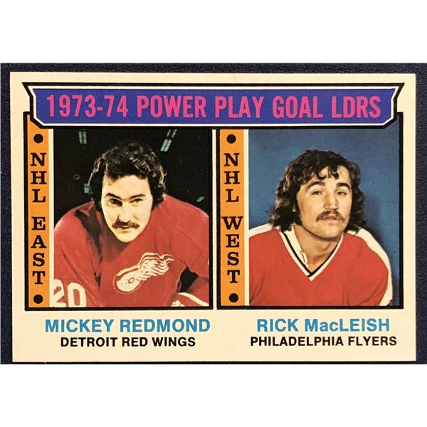 1974-75 TOPPS NHL RICK MacLEISH (HOF)