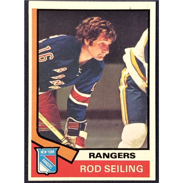 1974-75 TOPPS NHL ROD SEILING