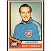 Image 1 : 1974-75 TOPPS NHL SCOTTY BOWMAN (HOF) ROOKIE CARD