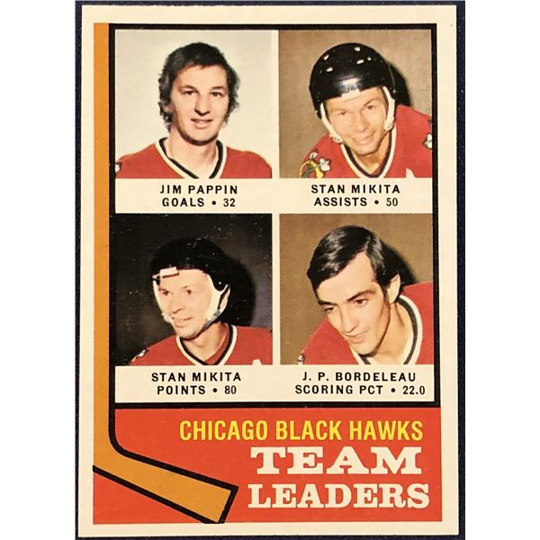 1974-75 TOPPS NHL STAN MIKITA (HOF)