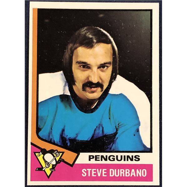 1974-75 TOPPS NHL STEVE DURBANO