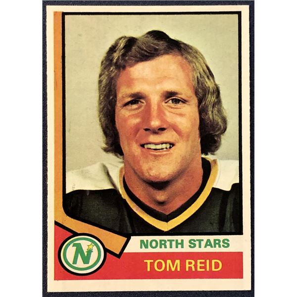 1974-75 TOPPS NHL TOM REID