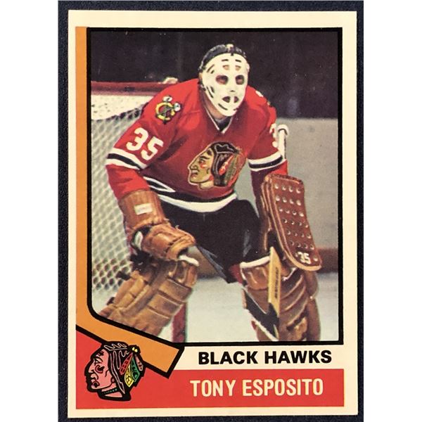 1974-75 TOPPS NHL TONY ESPOSITO (HOF)