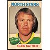 Image 1 : 1975-76 TOPPS NHL HOCKEY GLEN SATHER (HOF)