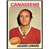 Image 1 : 1975-76 TOPPS NHL HOCKEY JACQUES LEMAIRE (HOF)