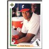 Image 1 : 1991 UPPER DECK FRANK THOMAS (HOF) ROOKIE CARD