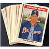 Image 1 : 1987 TCMA MiLB RICHMOND BRAVES TEAM SET - TOM GLAVINE (HOF)