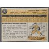 Image 2 : 1960 TOPPS GRAY BACKS JAY HOOK ROOKIE CARD