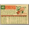 Image 2 : 1959 TOPPS GRAY BACKS DARYL SPENCER