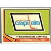 Image 1 : 1974-75 TOPPS NHL WASHINGTON CAPITALS