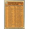 Image 2 : 1974-75 TOPPS NHL WASHINGTON CAPITALS