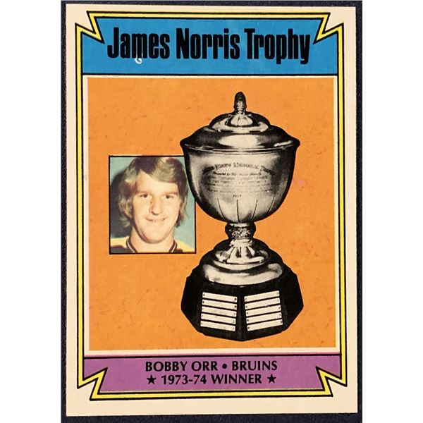 1974-75 TOPPS NHL BOBBY ORR (HOF)