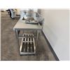 Image 5 : NEW IN CRATE - Stainless Steel Sink w/ Work Surface, Backsplash, Faucet/Undershelf, 48"x24" (Sink A)