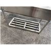 Image 6 : NEW IN CRATE - Stainless Steel Sink w/ Work Surface, Backsplash, Faucet/Undershelf, 48"x24" (Sink A)
