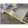 Image 8 : NEW IN CRATE - Stainless Steel Sink w/ Work Surface, Backsplash, Faucet/Undershelf, 48"x24" (Sink B)