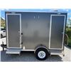 Image 2 : 2022 Comforts of Home 12' 2-Station Restroom Trailer w/ AC