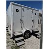 Image 2 : 2022 Satellite Suites RT6x10-2 2-Station Restroom Trailer w/ AC (VIN 1718)