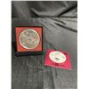 Image 1 : 1976 Montreal Olympics $10 Silver Coin, 45mm, 750 Grains, Sterling Silver, Cased