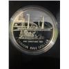 Image 2 : 1991 Royal Canadian Mint Proof Silver Dollar Steamer Frontenac 175th Anniversary