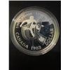 Image 2 : 1983 Canada Edmonton Universiade Silver Dollar, .500 Silver, 23.33g, With Case and Box