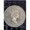 Image 2 : 1990 Canada Dollar Kelsey Commemorative Coin, 500 Silver, 23g, Elizabeth II