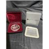 Image 1 : 1991 Royal Canadian Mint Silver Proof Dollar Frontenac Steamship 175th Anniversary