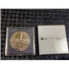 Image 1 : 1984 Royal Canadian Mint Proof Silver Dollar, 500 Silver, Toronto Canoe, 23.4g With Case