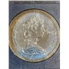 Image 3 : 1982 Royal Canadian Mint Regina Dollar Coin, 500 Silver, 23.4g, With Case and Box