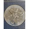 Image 2 : 1982-1983 Regina Canada Silver Dollar, 500 Silver, 23.4g, Royal Canadian Mint Case