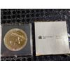 Image 1 : 1985 Canada National Parks Dollar Coin, 500 Silver, Royal Canadian Mint, Moose Design, 23.4g