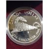 Image 2 : 1986 Canada Silver Dollar Transcontinental Railroad Proof Coin, Box & COA, 23.33g, .500 Silver