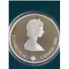 Image 3 : 1986 Canada $20 Calgary Olympic Hockey 925 Sterling Silver Coin with Queen Elizabeth II Effigy