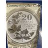 Image 1 : 2011 Canada $20 Fine Silver Commemorative Maple Leaf Coin with Original Packaging