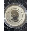 Image 2 : 2015 Canada $3 Fine Silver Coin With Coloured Canadian Flag, Elizabeth II Obverse