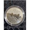 Image 1 : 2012 Canada $20 Fine Silver Coin 9999, Maple Leaf, Elizabeth II, in Capsule