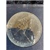 Image 2 : 1985 Canada National Parks Dollar Coin, 500 Silver, Moose Design, Queen Elizabeth II