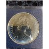 Image 2 : 1980 Canada Proof Silver Dollar 500 Silver Commemorative Mackenzie River Canoe Voyage