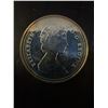 Image 2 : 1986 Vancouver Centennial 23g .500 Silver Canada Dollar Coin with Locomotive Design