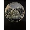 Image 1 : 1989 Canada Silver Dollar Mackenzie River Canoe Proof Coin Queen Elizabeth II