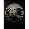Image 1 : 1983 Universiade Edmonton Commemorative Silver Dollar Coin, 23g, .500 Silver, Canada